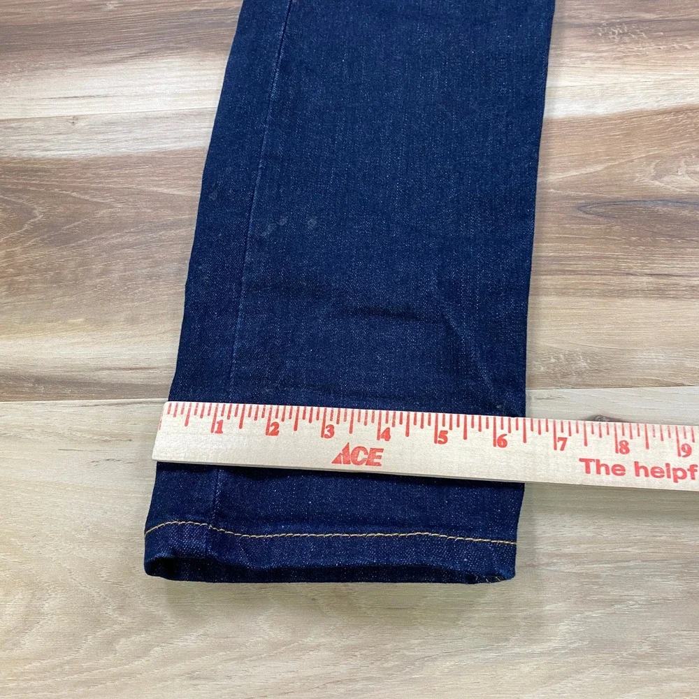 Levi's 511 Slim Men 33x30 Minimalist Cotton Blend Stretch Jeans Dark Indigo Blue